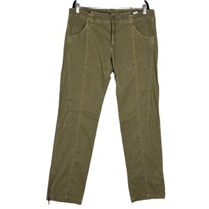 Ermmano Scervino Green Cotton Italian Pants Men’s w38 Cotton Zipper